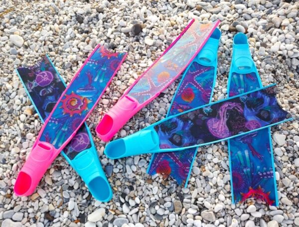 Cặp lưỡi chân nhái Leaderfins Starfish - Ảnh 4