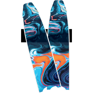 Cặp lưỡi chân nhái Leaderfins Liquid Marbel